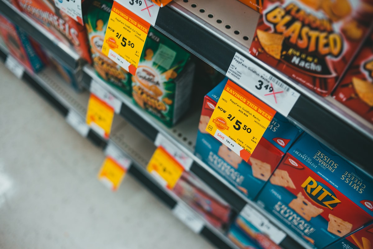 Esempio di etichetta nutrizionale su cereali per la colazione